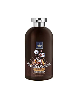 Famirel Men's World - Krem-żel pod prysznic do ciała, twarzy i włosów dla mężczyzn - Iced Coffee (3w1) 500ml
