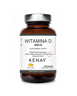 Kenay Suplement diety witamina D3 4000 IU