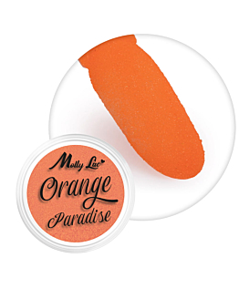 MollyLac Pyłek Do Paznokci Orange Paradise 1 g Nr 3