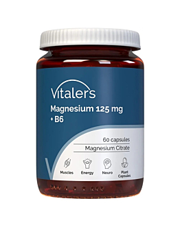 Vitaler's Magnez 125 mg + B6 6 mg 60 kapsułek