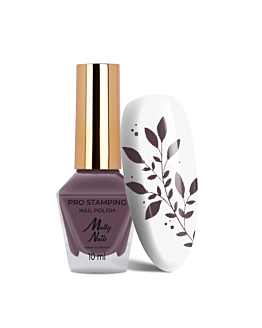 MollyNails PRO Stamping Lakier Do Stempli Dark Purple Nr 14 10 ml