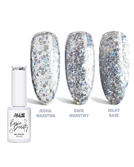 AlleLac Lakier Hybrydowy Max Glow Gel Polish x Rosie Beauty 6 g
