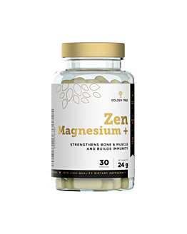 Golden Tree Zen Magnesium +, 30 kaps.