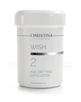 Wish Age-Defying Exfoliator - Peeling eksfoliator o działaniu przeciwstarzeniowym (krok 2), 250 ml