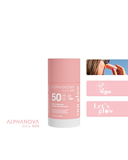 Alphanova Daily Sun Sztyft z filtrem SPF50, 17 ml, Glow
