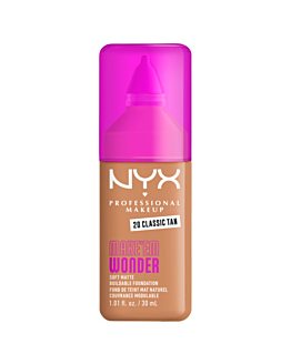 NYX Professional MakeUp Make'Em Wonder podkład do twarzy z długotrwałym kryciem 20 Classic Tan, 30ml