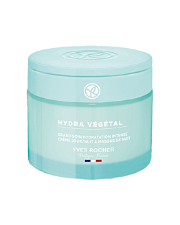 Yves Rocher Hydra Vegetal Intensywnie nawilżający krem-maska na dzień i na noc