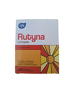Life Rutyna C Complex, Tabletki 120 szt.