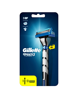 Gillette Mach3 Turbo 3D Maszynka do Golenia + Wkłady