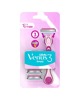 Gillette Gilette Venus Simply Hybrid Maszynka + 4 Wkłady