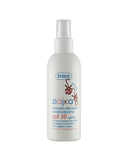 Ziajka Sun Wodoodporne Mleczko w Sprayu dla dzieci SPF 30 
