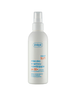 Ziaja Sopot Sun Mleczko nawilżające w wprayu SPF 50+ 