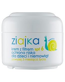 Ziajka Sun Krem dla dzieci z Filtrem SPF 6 