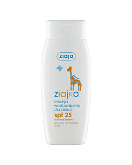Ziajka Sun Emulsja do opalania dla dzieci SPF 25 