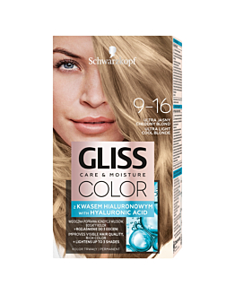 Gliss Color Farba do włosów, 9-16 Ultra Light Cool Blond 