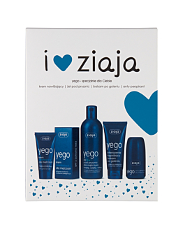 Ziaja Yego Zestaw: Krem nawilżający + Balsam po goleniu + Dezodorant + Żel 3w1