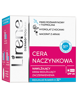 Lirene Cera Naczynkowa Krem nawilżający