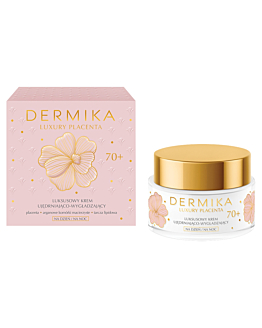 Dermika Luxury Placenta Krem ujędrniająco-wygładzający 70+ na dzień i na noc