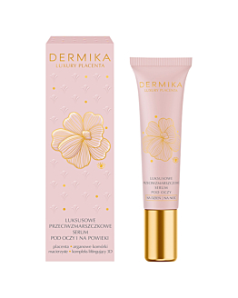 Dermika Luxury Placenta Siero Contorno Occhi Anti-Rughe Giorno e Notte 15 ml