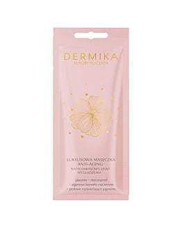 Dermika Luxury Placenta Luksusowa Maseczka Anti-Aging Natychmiastowy Efekt Wygładzenia 