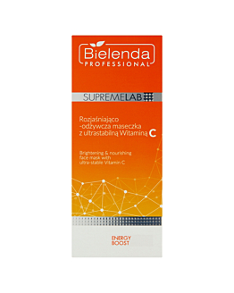 Bielenda Professional Energy Boost Maschera Illuminante e Nutriente con Vitamina C Stabile 70 ml