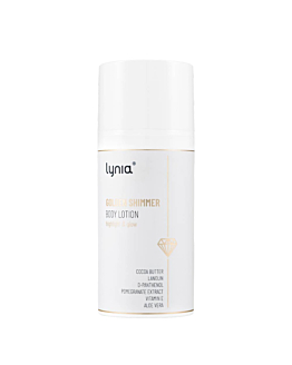 Lynia Golden Shimmer Body Lotion Rozświetlający balsam do ciała z drobinkami złota, 100 ml