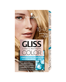 Gliss Color Farba do włosów, 10-40 Light Beige Blond 