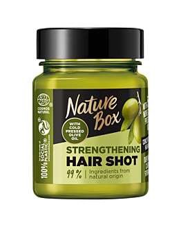 Nature Box Hair Shot Maska do włosów Oliwka