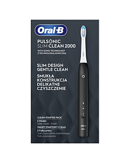 Oral-B Pulsonic Slim Clean 2000 Black Szczoteczka soniczna do zębów