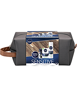 Nivea Sensitive Elegance  Zestaw (Pianka + Balsam + Krem  + Roll-On )