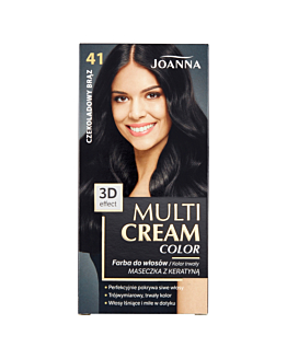 Joanna Multi Cream Color Farba do włosów, 41 Czekoladowy Brąz