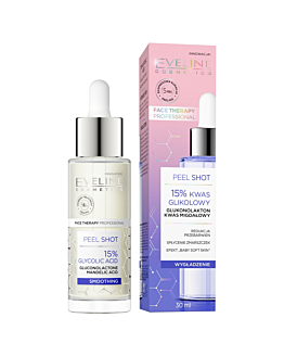 Eveline Peel Shot Peeling kwasowy do twarzy z kwasem AHA 15%