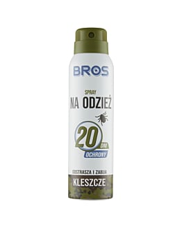 Bros Spray Na Odzież Odstraszający i Zabijający Kleszcze 