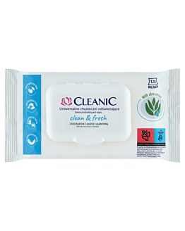 Cleanic Clean & Fresh Chusteczki odświeżające