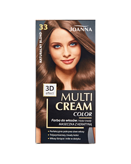Joanna Multi Cream Color Farba do włosów, 33 Naturalny Blond