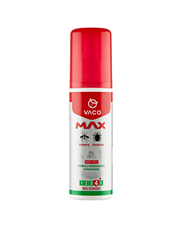 Vaco Max Płyn na komary i kleszcze Deet 30%