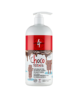 4Organic Żel do mycia i kąpieli dla dzieci i rodziny Choco