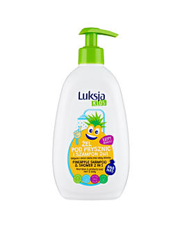 Luksja Żel pod prysznic + Szampon Kids