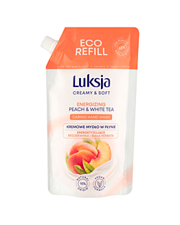 Luksja Mydło w płynie Peach Refill, 400 ml