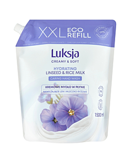 Luksja Mydło w płynie Linseed Refill, 1500 ml