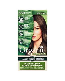Joanna Naturia Organic Vegan Farba do włosów Kakaowy 339