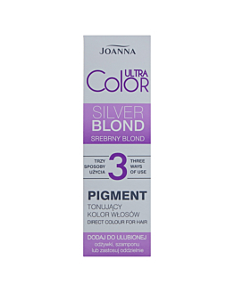 Joanna Ultra Color Pigment Tonujący Srebrny Blond