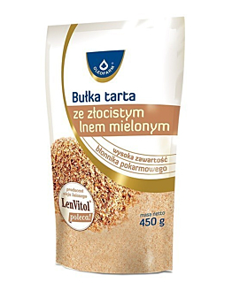 Oleofarm, Bułka Tarta Ze Złocistym Lnem Mielonym, 450 g