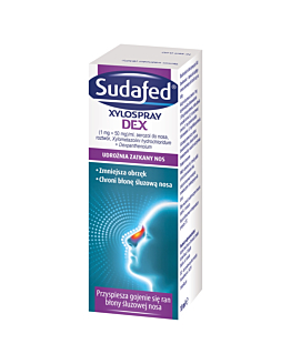 Sudafed Xylospray DEX (1 mg + 50 mg)/ml aerozol do nosa
