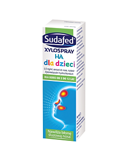 Sudafed XyloSpray HA dla dzieci 0,5 mg/ml aerozol do nosa