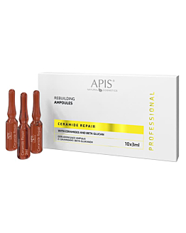 APIS Ceramide Repair odbudowujące ampułki z ceramidami i beta glukanem 10x3ml