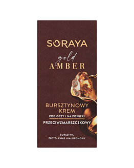 Soraya Gold Amber Bursztynowy krem przeciwzmarszczkowy pod oczy i na Powieki