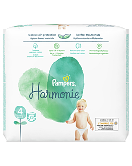 Pampers Harmonie Pieluchy (4) (9-14 kg), 28 szt.