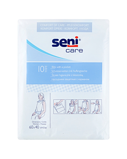 Seni Care, Jednorazowe śliniaki higieniczne z kieszonką
