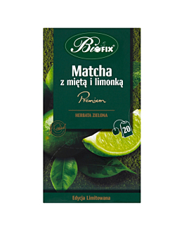 Bifix Herbata Matcha mięta-limonka